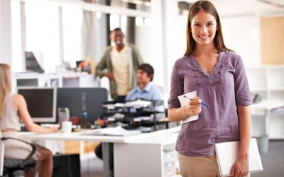 Shes inspired by her work environment.