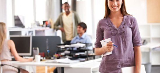 Shes inspired by her work environment.